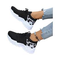 sapatos mulher 2025 tênis com estampa de leopardo tênis casuais femininos leves e respiráveis. sapatos mulher 2025 tênis com estampa de leopardo tênis casuais femininos leves e respiráveis.
