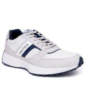 Sapatos Nautica Masculinos Casuais - Cadarço - Tamanho 7,5 - Branco