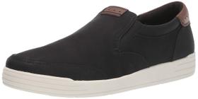 Sapatos Nunn Bush KORE Moc Toe Masculino Slip-On Loafer Preto Sapatos Nunn Bush KORE Moc Toe Masculino Slip-On Loafer Preto