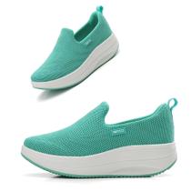 Sapatos ortopédicos Oude Green Wedge, tênis femininos, tamanho 5