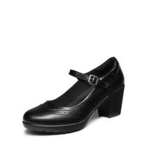 Sapatos Oxford Femininos DREAM PAIRS Mary Jane com Salto Preto 7 cm Sapatos Oxford Femininos DREAM PAIRS Mary Jane com Salto Preto 7 cm
