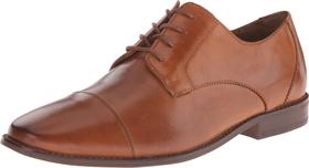 Sapatos Oxford Florsheim Montinaro Cap Toe em Couro Tan 11 M