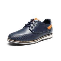 Sapatos Oxford Sociais Masculinos Bruno Marc Tamanho 9 Azul Sapatos Oxford Sociais Masculinos Bruno Marc Tamanho 9 Azul