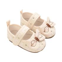 Sapatos Para Bebês Meninas Recém-Nascidas Respiráveis E Antiderrapantes Primeiros Passos Moda