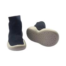 Sapatos Para Bebês Meninos E Meninas Antiderrapantes Em Cores Sólidas Para Primavera E Outono, Meias