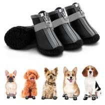 Sapatos para cães JZXOIVA Botas impermeáveis para cães pequenos tamanho 5