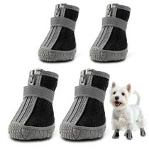 Sapatos para cães JZXOIVA, botas respiráveis, protetor de patas para cães pequenos Sapatos para cães JZXOIVA, botas respiráveis, protetor de patas para cães pequenos