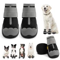 Sapatos para cães JZXOIVA para cães grandes, botas médias para cães tamanho 4