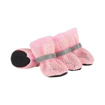 Sapatos Para Cães Pequenos E Médios 4 Peças Antiderrapantes Respiráveis E Resistentes Ao Desgaste Sapatos Para Cães Pequenos E Médios 4 Peças Antiderrapantes Respiráveis E Resistentes Ao Desgaste