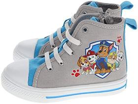 Sapatos Paw Patrol Hi-Top para crianças, tênis de lona
