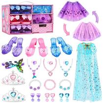 Sapatos Princesa e Bijuteria Fingida 3 Pares de Brincar: DreamGirl