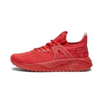 Sapatos PUMA Pacer 23 para homens de todos os tempos, vermelho-preto, tamanho 12 Sapatos PUMA Pacer 23 para homens de todos os tempos, vermelho-preto, tamanho 12