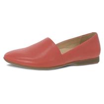 Sapatos rasos Dansko Larisa Slip-On Flats femininos Poppy 9,5-10 M