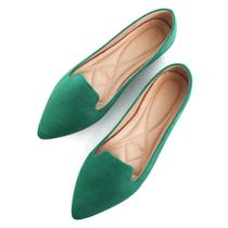 Sapatos rasos SAILING LU Slip on Pointy Toe Ballerina Green 40 Sapatos rasos SAILING LU Slip on Pointy Toe Ballerina Green 40