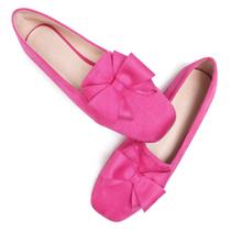 Sapatos rasos Stunner Flats Flats Square Toe Slip On Rosa Vermelha Sapatos rasos Stunner Flats Flats Square Toe Slip On Rosa Vermelha