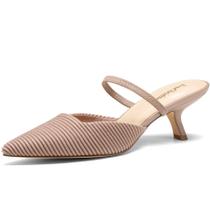 Sapatos Rene-Christine Kitten Heels para mulheres, cinza, tamanho 8 Sapatos Rene-Christine Kitten Heels para mulheres, cinza, tamanho 8