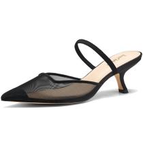 Sapatos Rene-Christine Kitten Heels para mulheres, pretos, tamanho 9 Sapatos Rene-Christine Kitten Heels para mulheres, pretos, tamanho 9