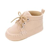 Sapatos Retro Antiderrapantes Para Bebês De 0 a 1 Ano, Mocassins Infantis Em Cores Sólidas