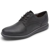 Sapatos Rockport Garett Bico Redondo Preto com Espuma de Memória 12 Sapatos Rockport Garett Bico Redondo Preto com Espuma de Memória 12