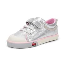 Sapatos See Kai Run Kristin Silver Pink Girls