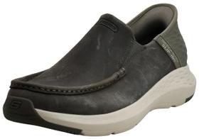 Sapatos Skechers Parson-Oswin Mocassim Masculino Slip-on Verde Oliva 12 Sapatos Skechers Parson-Oswin Mocassim Masculino Slip-on Verde Oliva 12