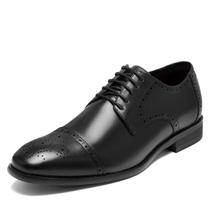 Sapatos sociais HEEZ Classic Cap Toe Oxford Black para homens tamanho 11 Sapatos sociais HEEZ Classic Cap Toe Oxford Black para homens tamanho 11