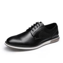 Sapatos Sociais Masculinos Bruno Marc Casual Oxfords Preto Tamanho 9