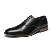 Sapatos Sociais Masculinos Bruno Marc com Cadarço e Bico Redondo Preto 9,5 Sapatos Sociais Masculinos Bruno Marc com Cadarço e Bico Redondo Preto 9,5