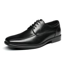 Sapatos Sociais Masculinos Bruno Marc Oxford com Cadarço Preto