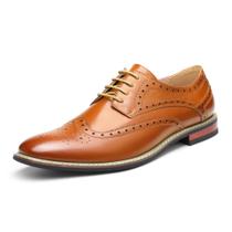 Sapatos Sociais Masculinos Bruno Marc Prince Wingtip Marrom 10,5 Sapatos Sociais Masculinos Bruno Marc Prince Wingtip Marrom 10,5