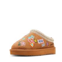 Sapatos Steve Madden Selenae Mule para meninas, Cognac Multi Sapatos Steve Madden Selenae Mule para meninas, Cognac Multi