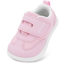 Sapatos STQ KIDS Toddler, rosa, bico largo, tênis descalços