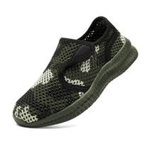 Sapatos, tênis EGMPDA, tênis infantis, sem cadarço, verdes, tamanho 11 Sapatos, tênis EGMPDA, tênis infantis, sem cadarço, verdes, tamanho 11