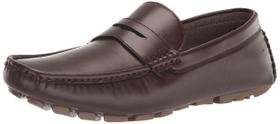 Sapatos Tommy Hilfiger Amile Driver para homens Dark Brown 200