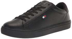 Sapatos Tommy Hilfiger Brecon preto/preto para homens tamanho 8.5