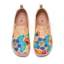 Sapatos UIN Art Painted Travel Slip On Canvas Casual Batik 6.5 Sapatos UIN Art Painted Travel Slip On Canvas Casual Batik 6.5