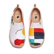 Sapatos UIN Walking Travel Slip On Canvas para mulheres Sapatos UIN Walking Travel Slip On Canvas para mulheres
