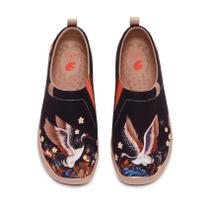 Sapatos UIN Walking Travel Slip On Canvas Women Crane Sapatos UIN Walking Travel Slip On Canvas Women Crane