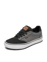 Sapatos Vans Atwood Deluxe, de cano baixo, modernos, masculinos, pretos
