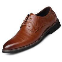 Sapatos Vestidos Masculinos Sapatos Formais de Couro Oxfords Confortáveis 40