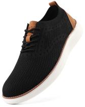 Sapatos VILOCY Wide Masculinos - Tênis Casual Preto - Tamanho EU46