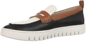 Sapatos Vionic Uptown Preto Multi Couro Tamanho 6,5 Médio