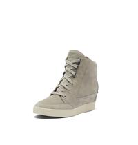 Sapatos Wedge Sorel Out N About Wedge II Dove/Quarry para mulheres Sapatos Wedge Sorel Out N About Wedge II Dove/Quarry para mulheres