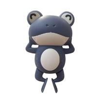 Sapinho Para Banho Aqua Sapo Brincar Na Água Azul -Polibrinq