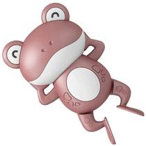 Sapinho Para Banho Aqua Sapo Brincar Na Água Rosa -Polibrinq