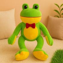 Sapinhos Amigos De Pelúcia Para Brinquedo Nicho Realista Presente Saltador Decorativo Enfeite Deluxo Kawaii Principe Sapo