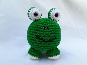 Sapo Amigurumi Crochê - Bicho Bola