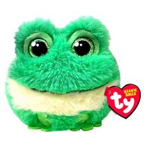 Sapo de Pelúcia Gilly Verde Ty Infantil Urso 9cm Beanie Puff