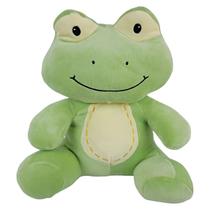 Sapo De Pelúcia Sentado Sorriso Fofinho 27Cms - Verde Sapo De Pelúcia Sentado Sorriso Fofinho 27Cms - Verde