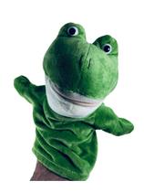 Sapo Fantoche Pelúcia De Mão Animais Infantil 25cm Frog Sapo Fantoche Pelúcia De Mão Animais Infantil 25cm Frog